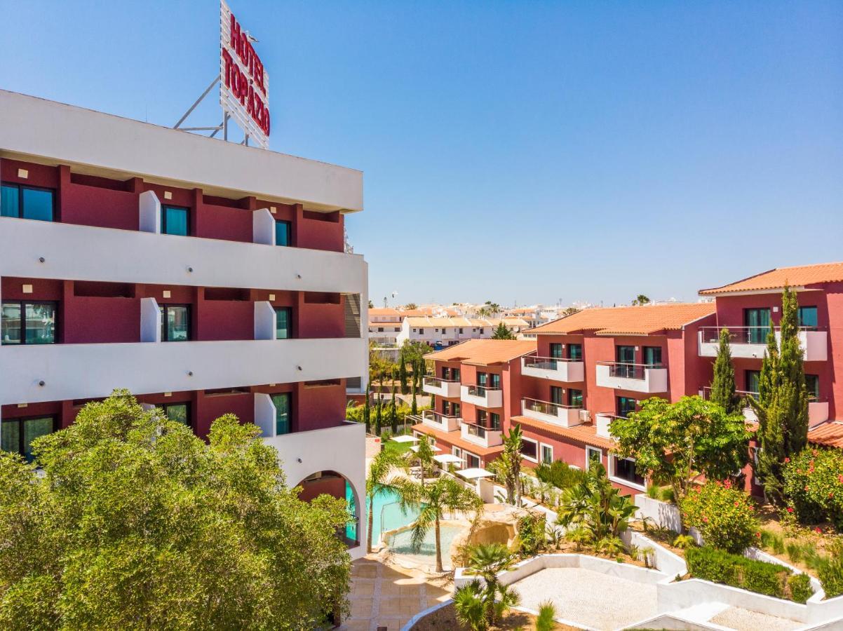 Topazio Vibe Beach Hotel & Apartments - Adults Friendly Albufeira Dış mekan fotoğraf